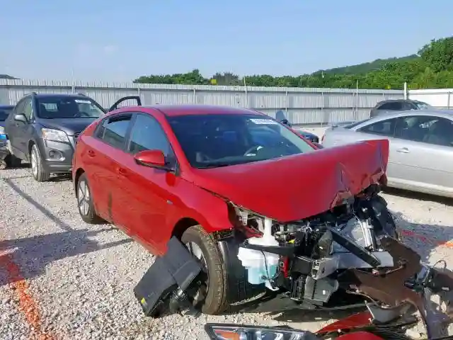 KMHC65LC6KU141130 2019 HYUNDAI IONIQ BLUE-0