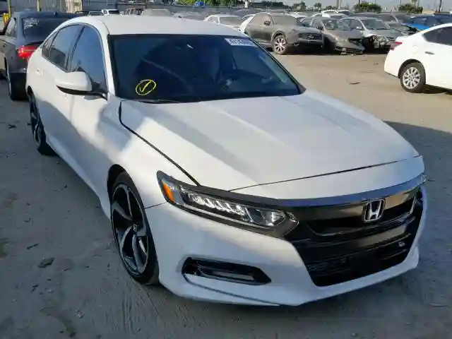 1HGCV1F38JA107624 2018 HONDA ACCORD SPORT-0