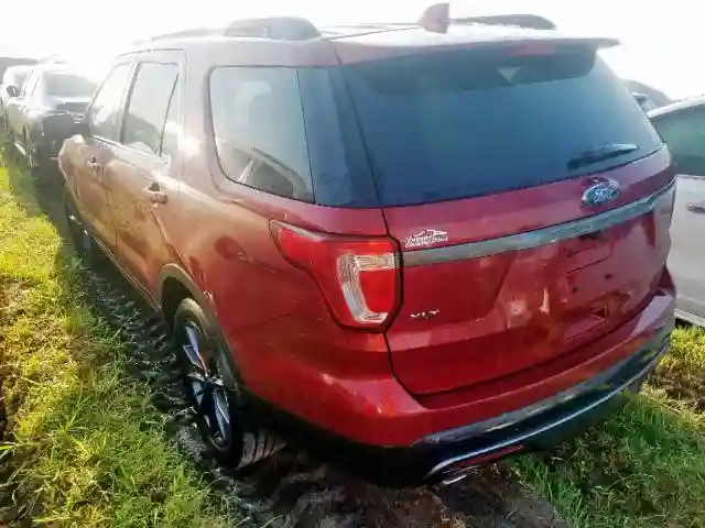 1FM5K7D88HGA93244 2017 FORD EXPLORER XLT-2