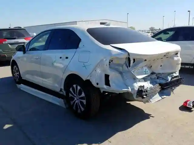 JTDEBRBEXLJ016444 2020 TOYOTA COROLLA LE-2
