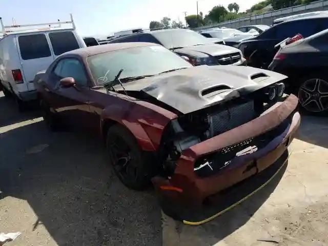2C3CDZL93KH581349 2019 DODGE CHALLENGER SRT HELLCAT REDEYE-0