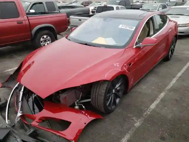 5YJSA1H21EFP66927 2014 TESLA MODEL S-1