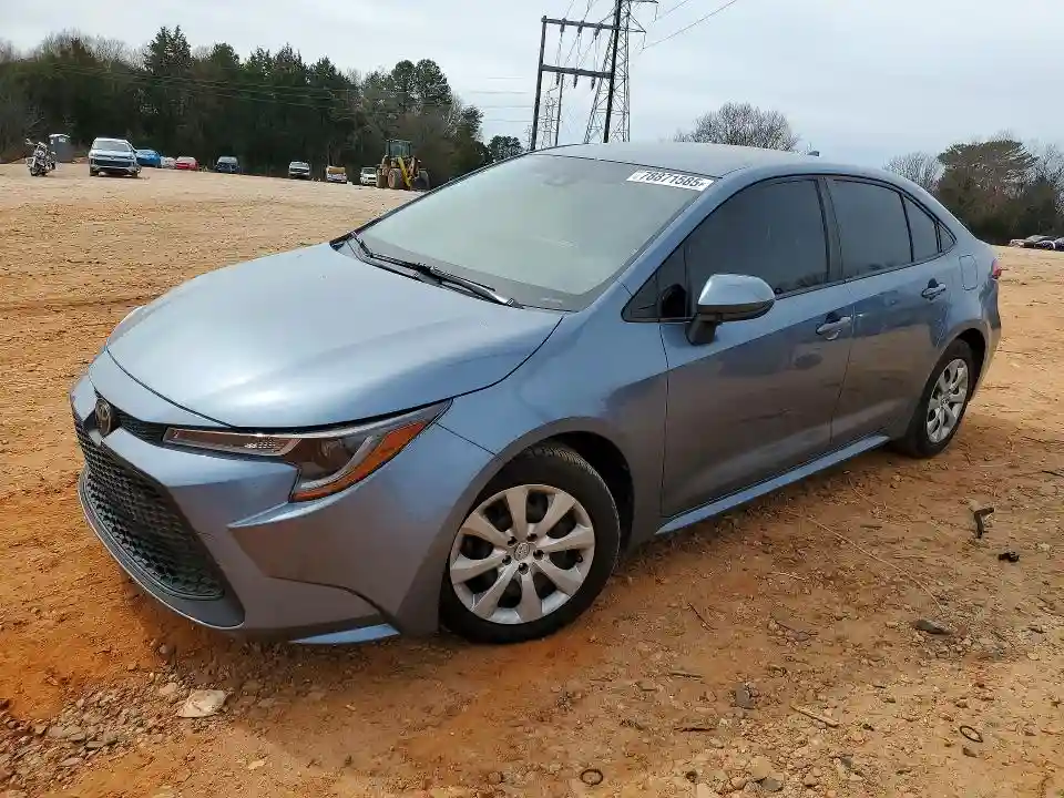 JTDEPMAE3MJ143432 2021 TOYOTA COROLLA LE-0