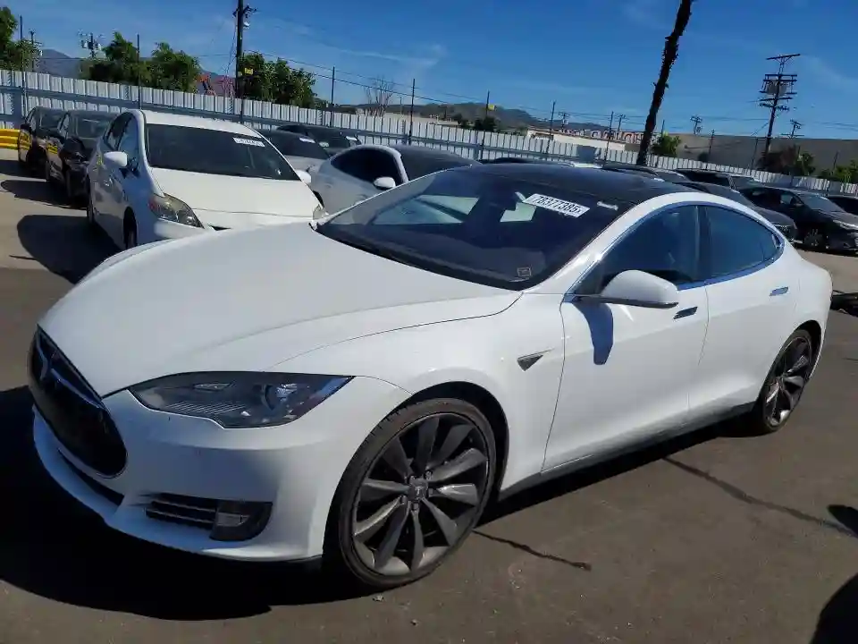 5YJSA1H11EFP45275 2014 TESLA MODEL S-0