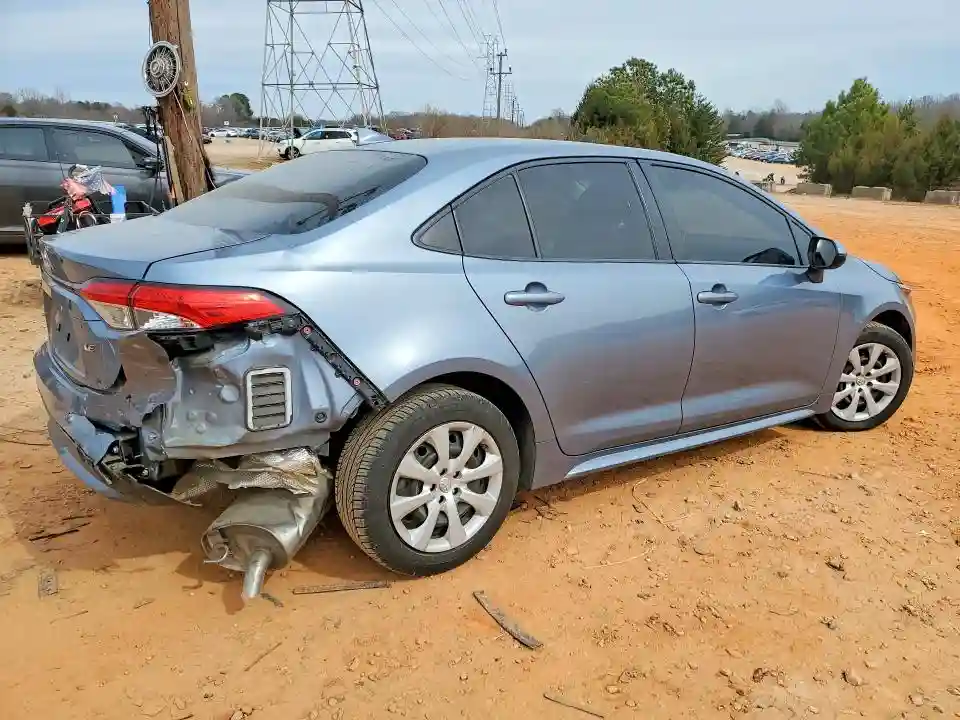 JTDEPMAE3MJ143432 2021 TOYOTA COROLLA LE-2