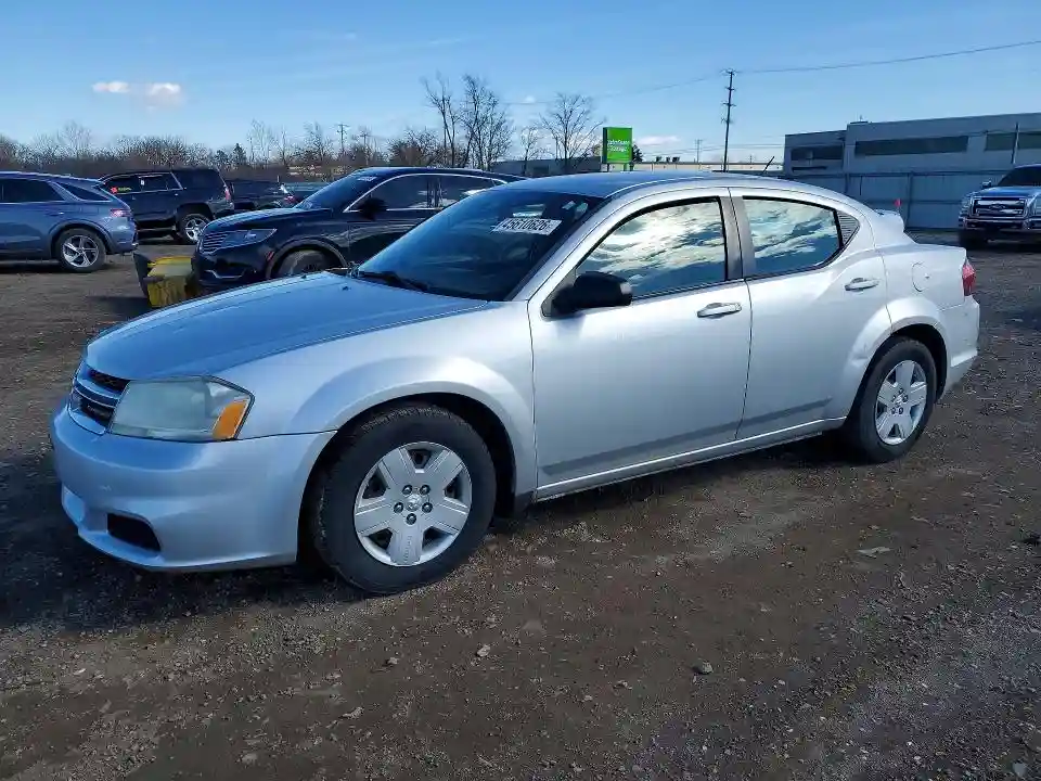 1C3CDZABXCN310254 2012 DODGE AVENGER-0