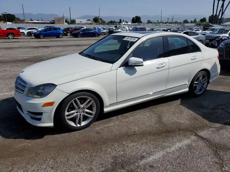 WDDGF8BB7CR209185 2012 MERCEDES BENZ C-CLASS-0