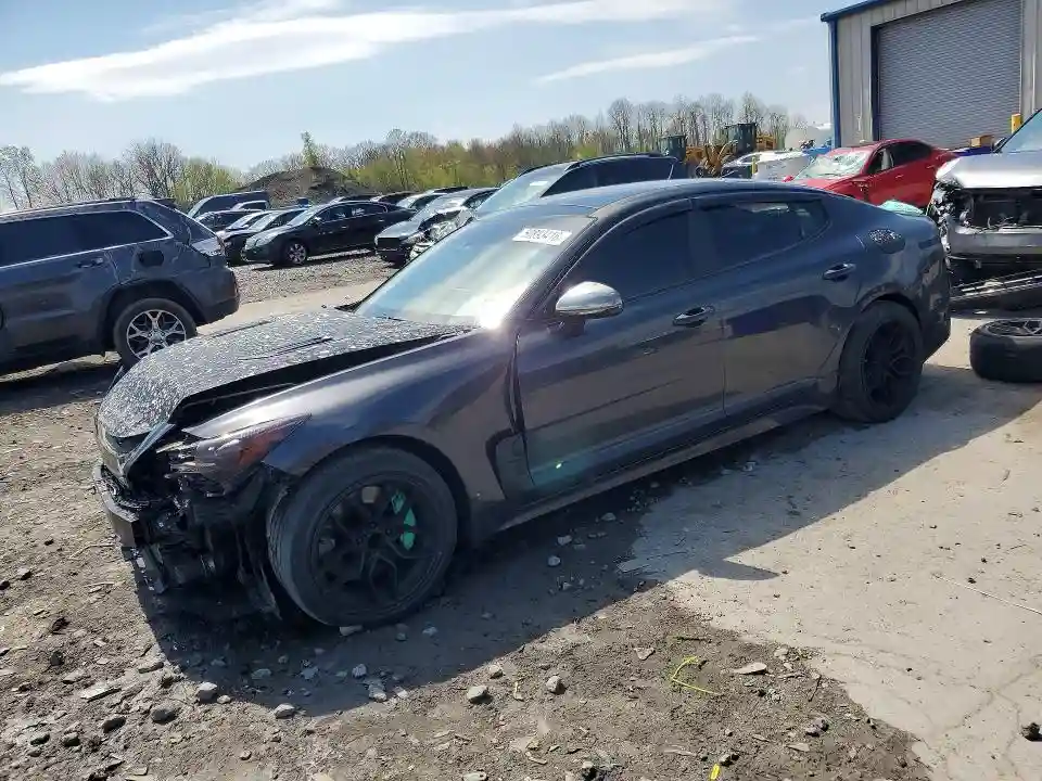 KNAE45LC8K6058593 2019 KIA STINGER-0