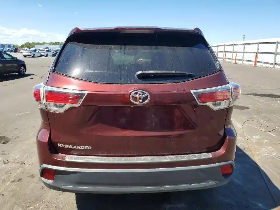 5TDZARFH0GS018706 2016 TOYOTA HIGHLANDER-5