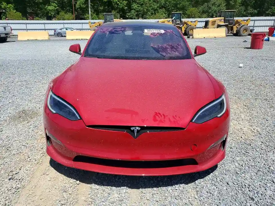 5YJSA1E51NF490554 2022 TESLA MODEL S-4