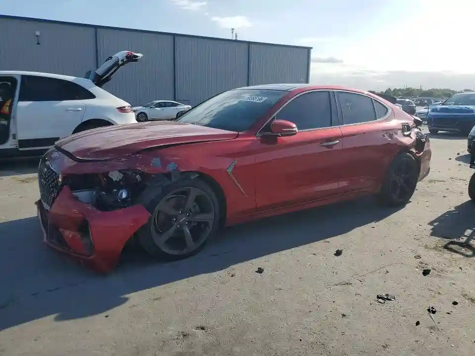 KMTG44LA3KU019198 2019 GENESIS G70-0