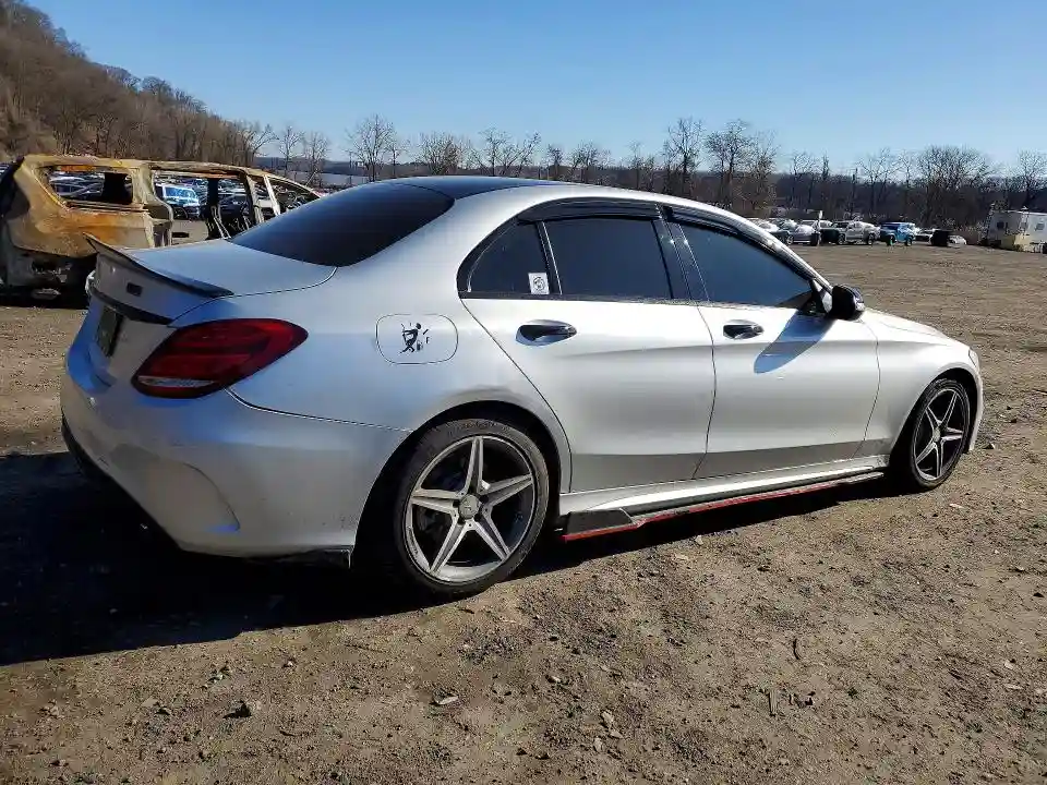 55SWF4KB5FU020445 2015 MERCEDES-BENZ C-CLASS-2