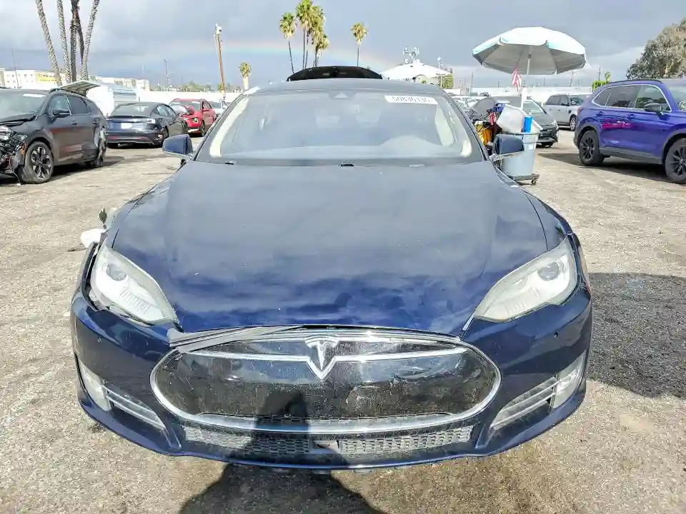 5YJSA1H14FF080616 2015 TESLA MODEL S-4