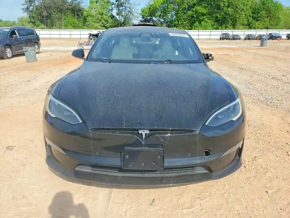 5YJSA1E69NF487121 2022 TESLA MODEL S-4