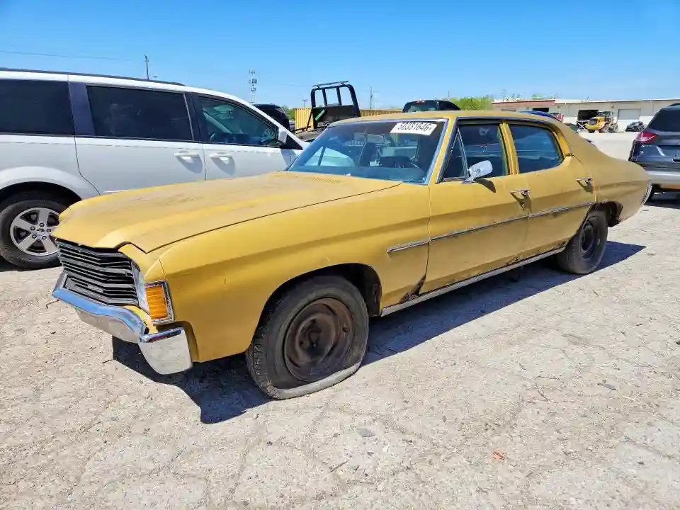 1D69H2K522270 1972 CHEVROLET CHEVELLE-0