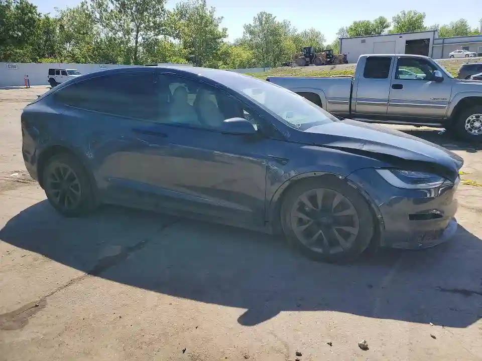 7SAXCDE57NF345653 2022 TESLA MODEL X-3
