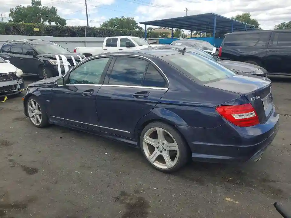 WDDGF4HBXCA629764 2012 MERCEDES-BENZ C-CLASS-1