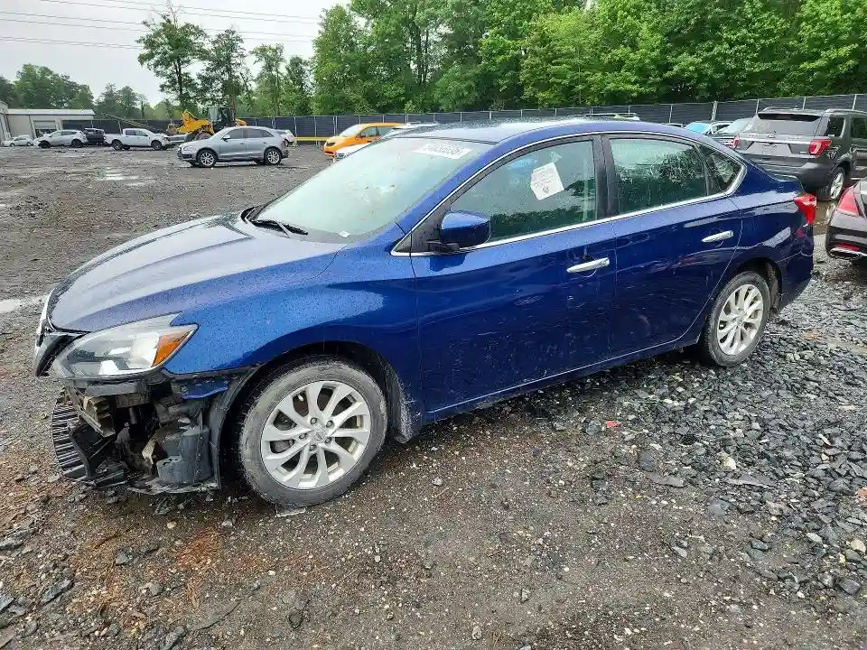 3N1AB7AP5KY237601 2019 NISSAN SENTRA-0