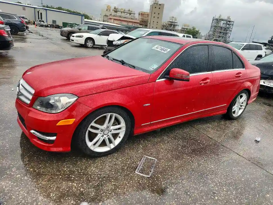 WDDGF4HBXCR203980 2012 MERCEDES-BENZ C-CLASS-0