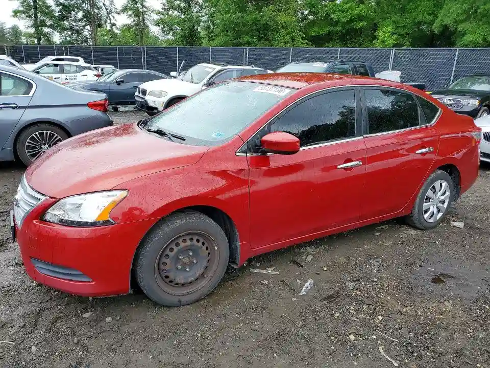 3N1AB7AP3EY273307 2014 NISSAN SENTRA-0