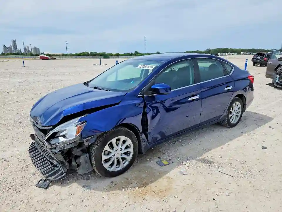 3N1AB7AP0KY454022 2019 NISSAN SENTRA SV-0
