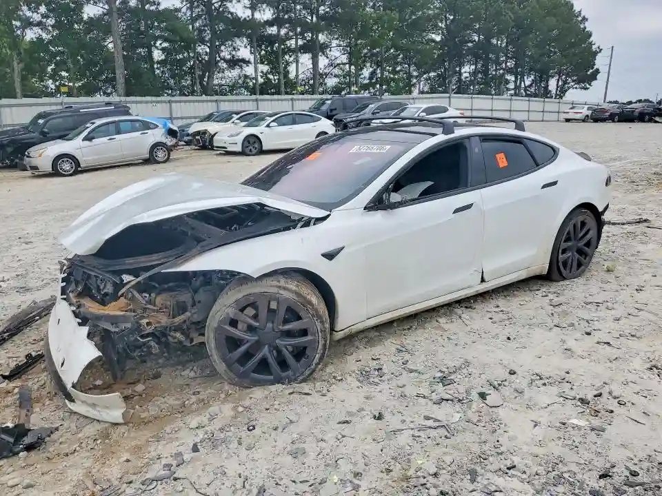 5YJSA1E55MF456146 2021 TESLA MODEL S-0