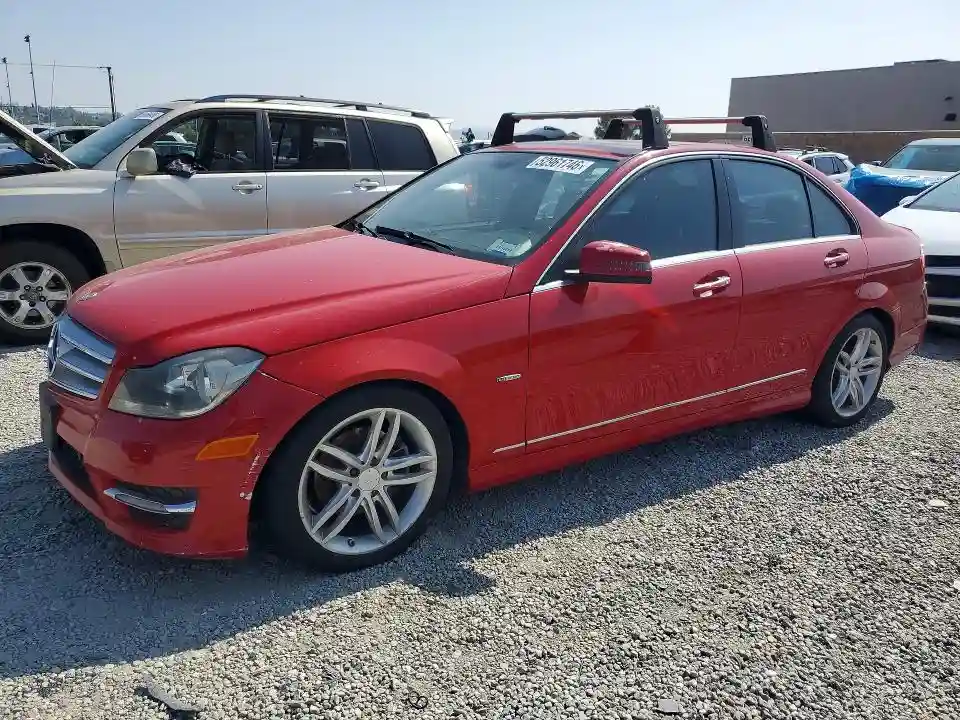 WDDGF4HB0CR239841 2012 MERCEDES-BENZ C-CLASS-0