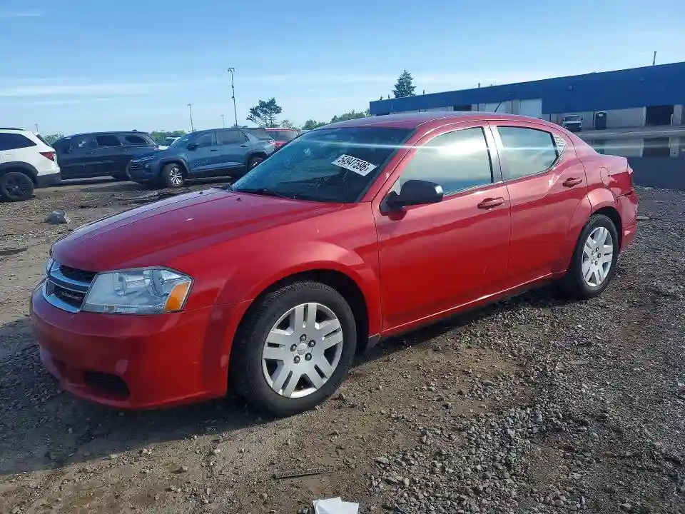 1C3CDZAB6EN167080 2014 DODGE AVENGER-0