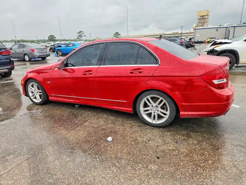 WDDGF4HBXCR203980 2012 MERCEDES-BENZ C-CLASS-1