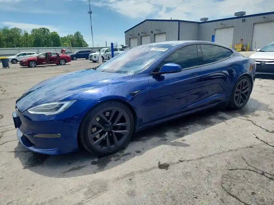 5YJSA1E63MF434221 2021 TESLA MODEL S-0