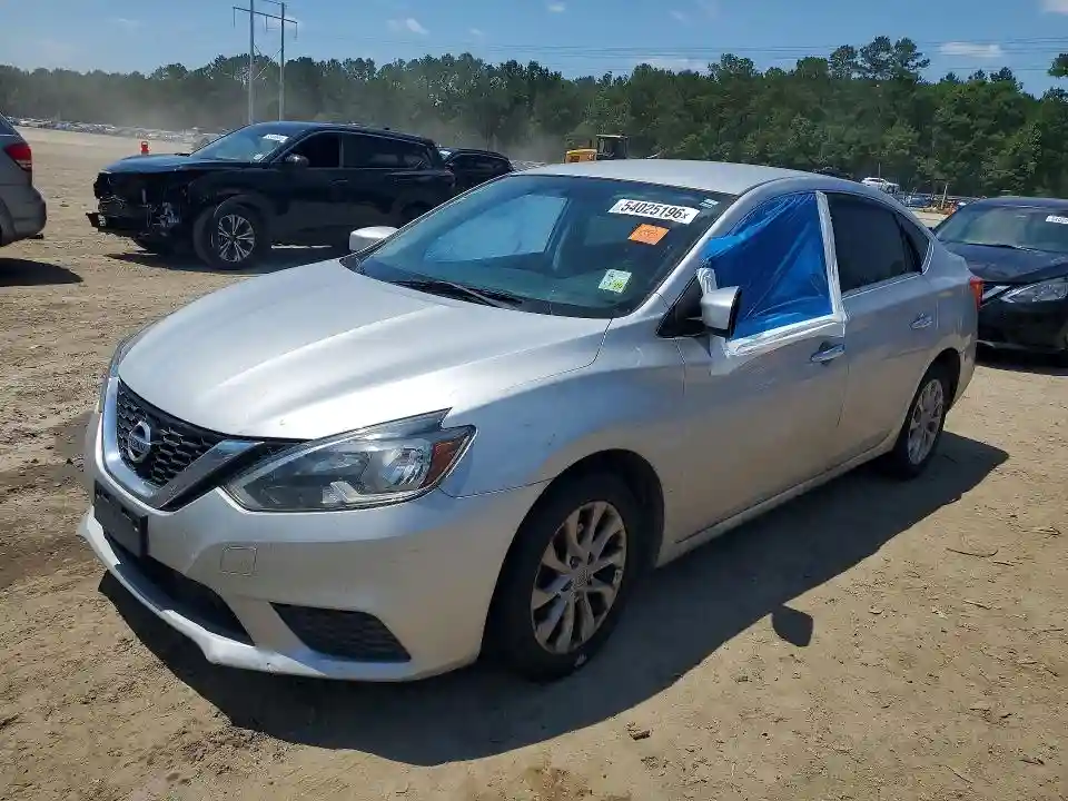 3N1AB7AP9KY347910 2019 NISSAN SENTRA-0