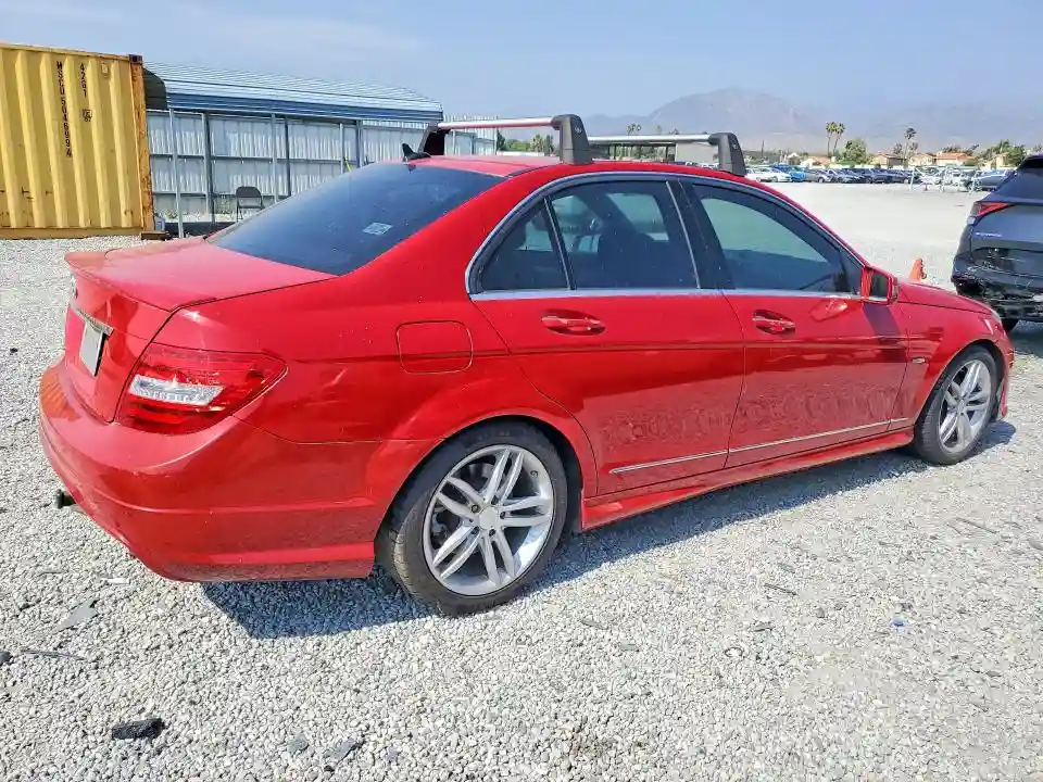 WDDGF4HB0CR239841 2012 MERCEDES-BENZ C-CLASS-2