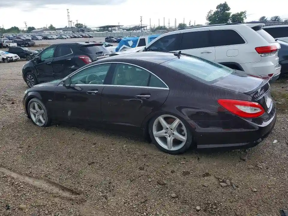 WDDLJ9BB4CA050661 2012 MERCEDES-BENZ CLS-CLASS-1