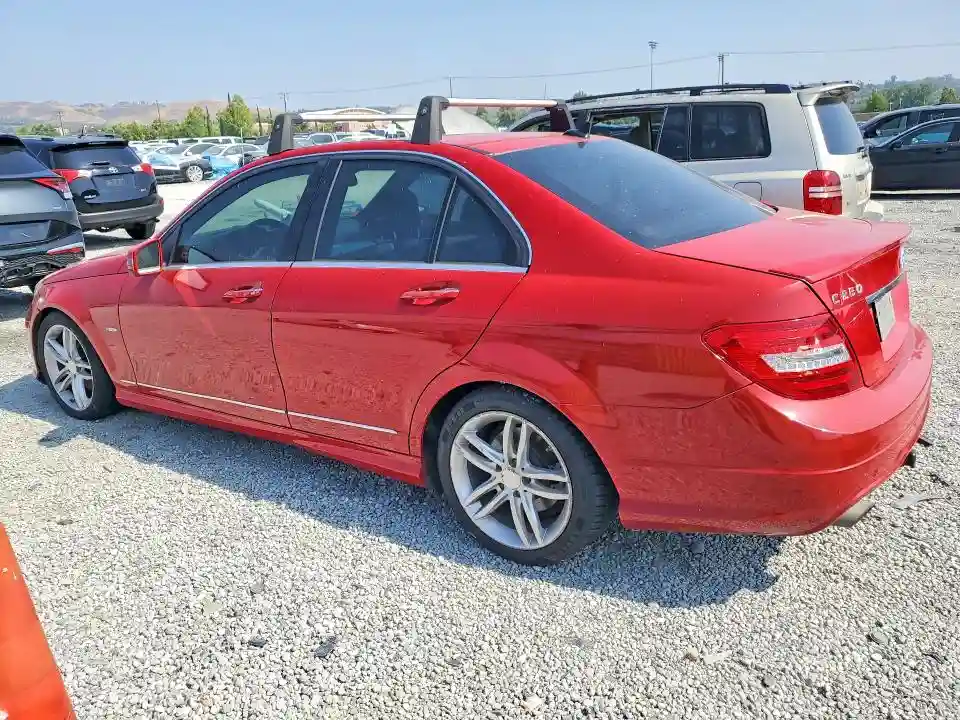 WDDGF4HB0CR239841 2012 MERCEDES-BENZ C-CLASS-1