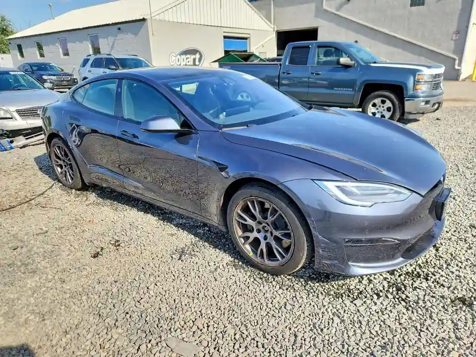 5YJSA1E55MF442103 2021 TESLA MODEL S-3