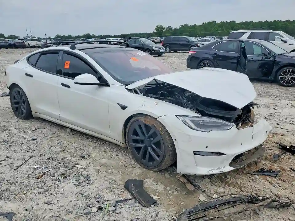 5YJSA1E55MF456146 2021 TESLA MODEL S-3