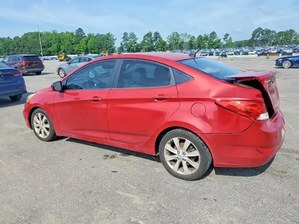 KMHCU4AE3EU620324 2014 HYUNDAI ACCENT GLS-1