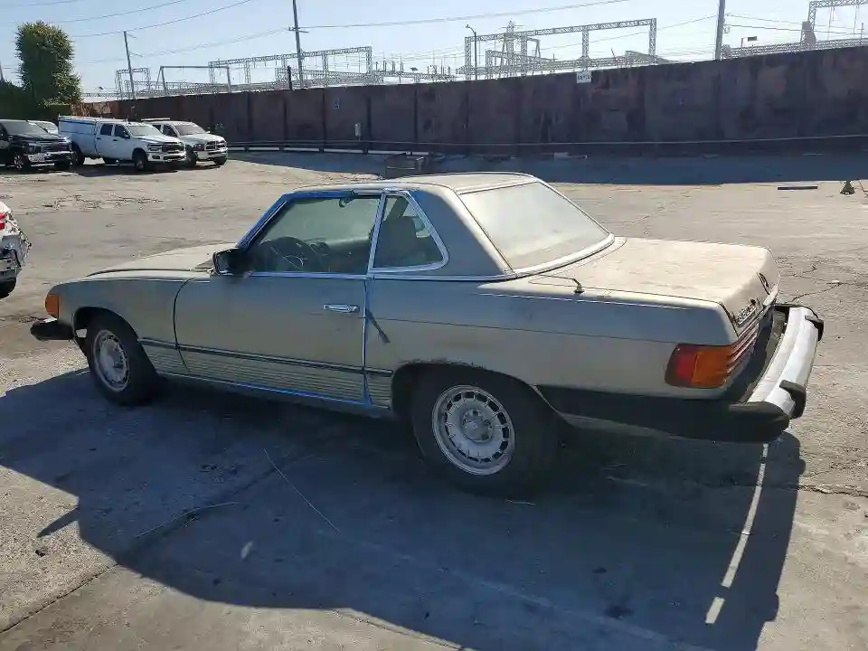 WDBBA45A7CB016184 1982 MERCEDES-BENZ SL-CLASS-1