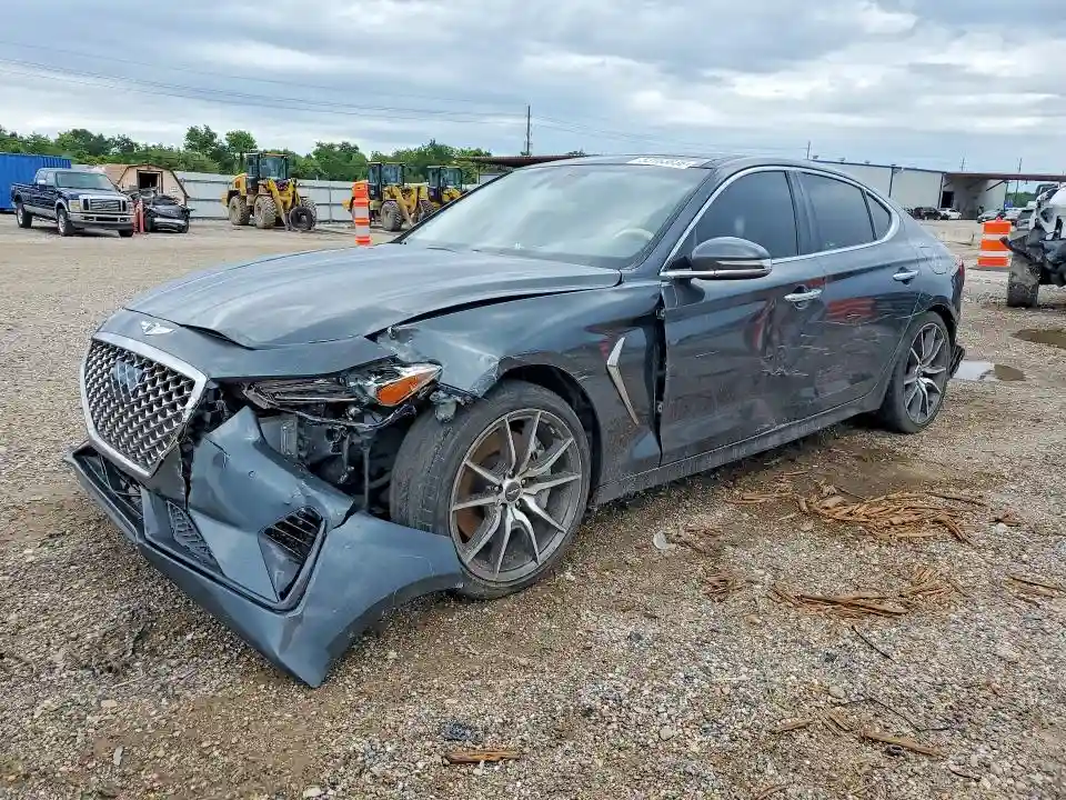 KMTG34LE2KU014855 2019 GENESIS G70 3.3T D-0