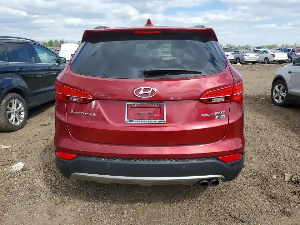 5XYZWDLA0EG141878 2014 HYUNDAI SANTA FE-5