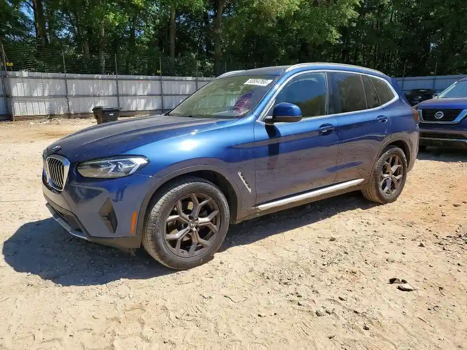 5UX43DP08N9H43161 2022 BMW X3-0