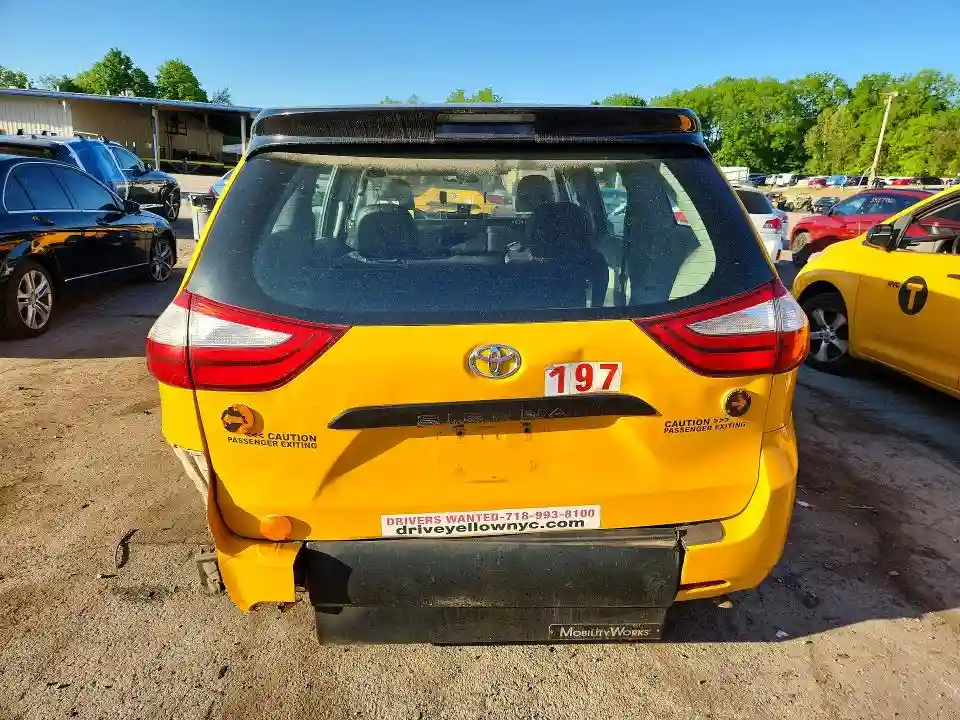 5TDZK3DC9GS756019 2016 TOYOTA SIENNA L 7-5