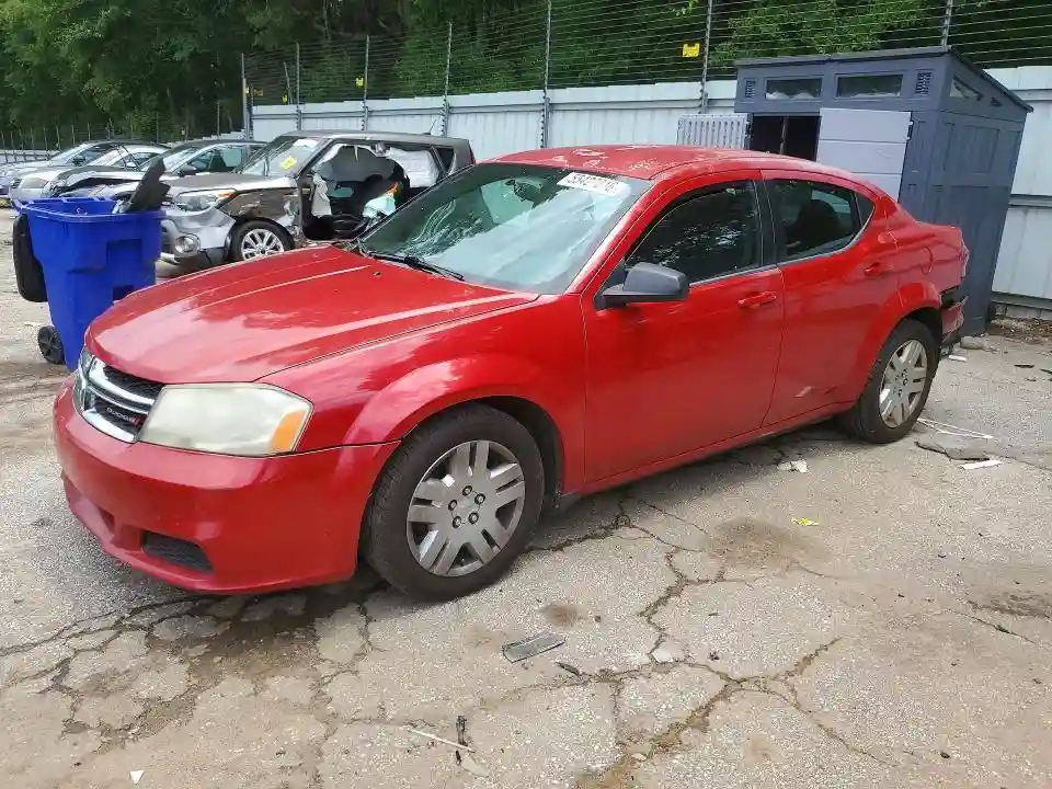 1C3CDZABXEN151044 2014 DODGE AVENGER-0