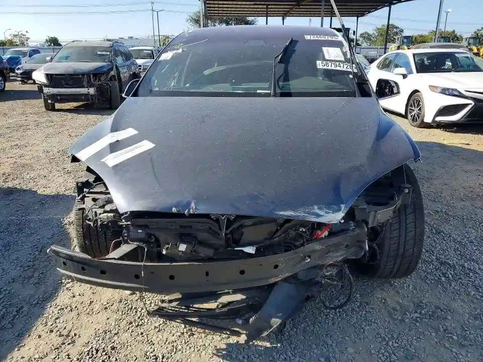 5YJXCDE20HF074510 2017 TESLA MODEL X-4