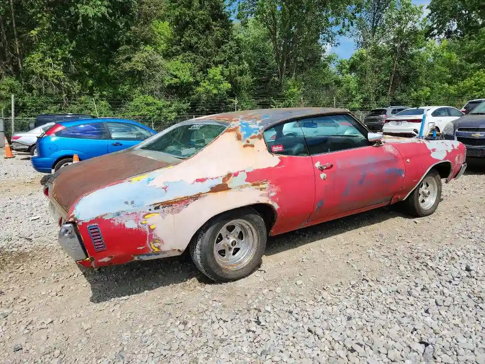 1D37H2R576153 1972 CHEVROLET CHEVEL-2