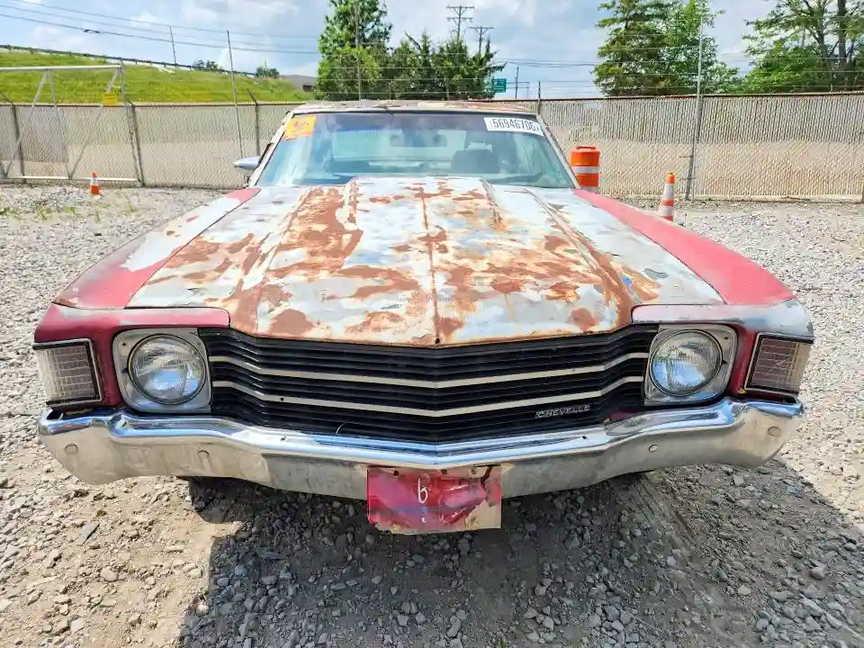 1D37H2R576153 1972 CHEVROLET CHEVEL-4