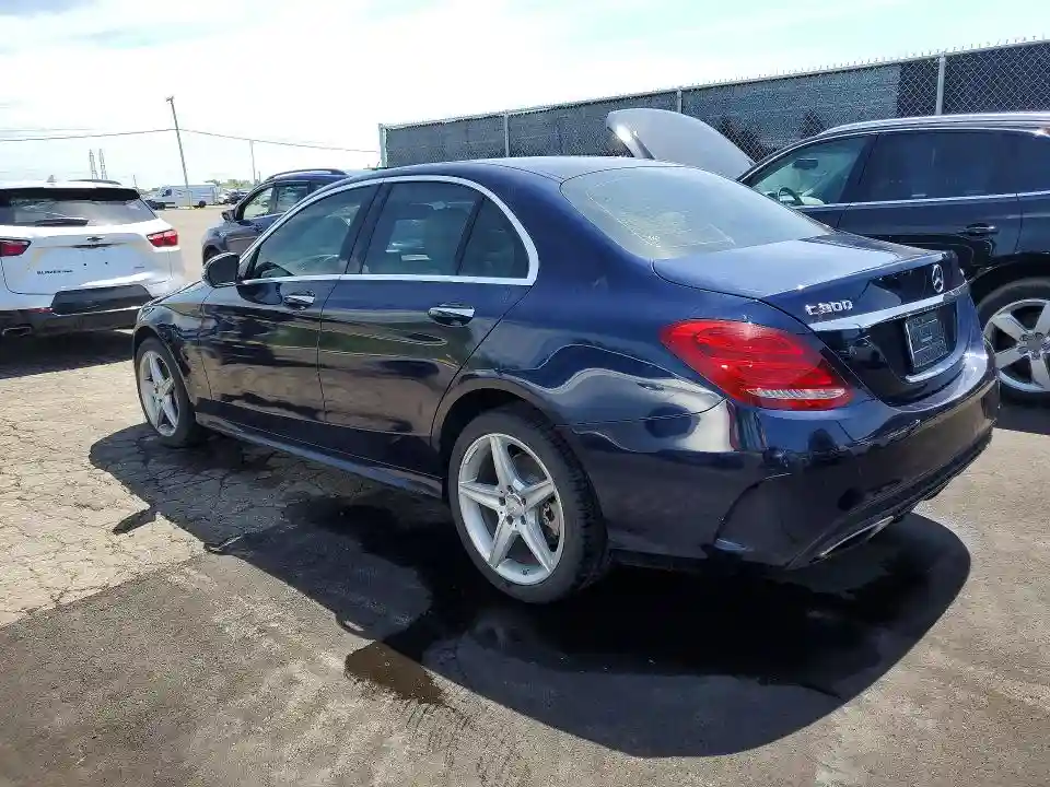 55SWF4KB1FU009300 2015 MERCEDES-BENZ C-CLASS-1