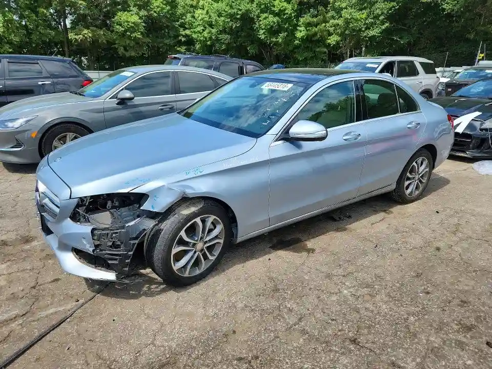 55SWF4KB9FU063329 2015 MERCEDES-BENZ C-CLASS-0