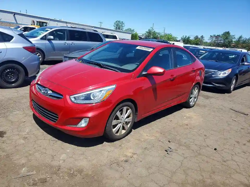 KMHCU4AE8EU768307 2014 HYUNDAI ACCENT-0