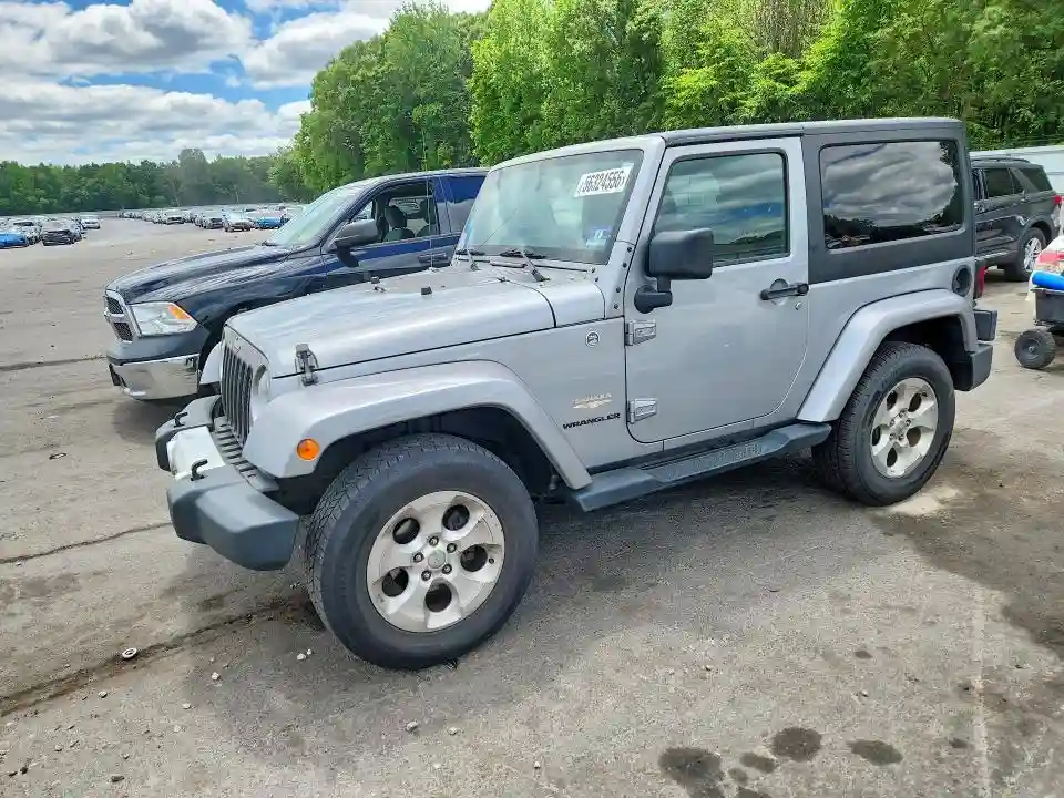 1C4AJWBG4EL157857 2014 JEEP WRANGLER-0